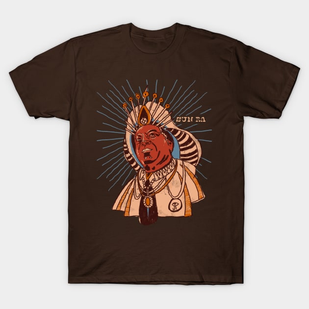 Sun Ra T-Shirt by FloatingGarbage